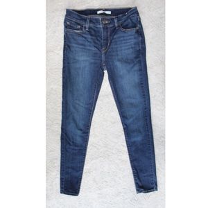 Levi 710 Super Skinny Low Rise Jeans